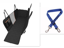 Load image into Gallery viewer, Dog Car Seat Cover View Mesh Pet Carrier Hammock Safety Protector Car Rear Back Seat Mat With Zipper And Pocket For Travel
