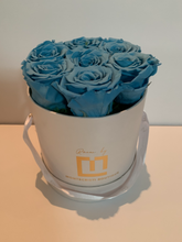 Load image into Gallery viewer, Baby gift, new baby roses, new baby flowers, everlasting roses, gift, roses, home decor