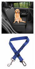 Load image into Gallery viewer, Dog Car Seat Cover View Mesh Pet Carrier Hammock Safety Protector Car Rear Back Seat Mat With Zipper And Pocket For Travel
