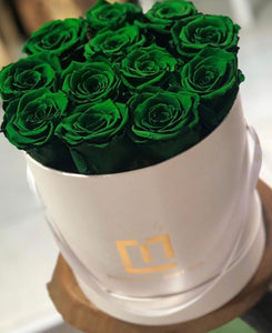 Everlasting Roses, Emerald Green, Forever Roses, Preserved Roses, Roses, Gift, Home decor, interior design