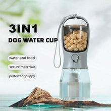 Load image into Gallery viewer, Dog Water Cup Drinking Food Garbage Bag Three-in-one Portable Small Multi-functional Pet Cups Pets Supplies

