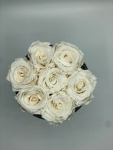 Load image into Gallery viewer, Chanel inspired our Coco line Preserved White Roses - MCROSES.COM
