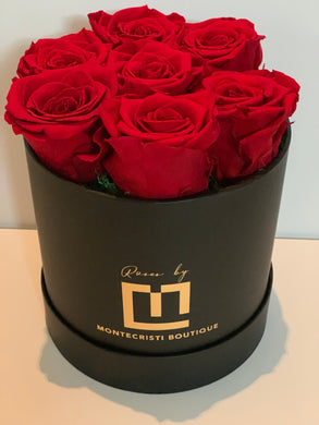 Ruby Red Everlasting Roses - MCROSES.COM